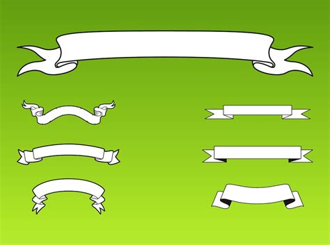 ribbon banner vector|free ribbon banner template.